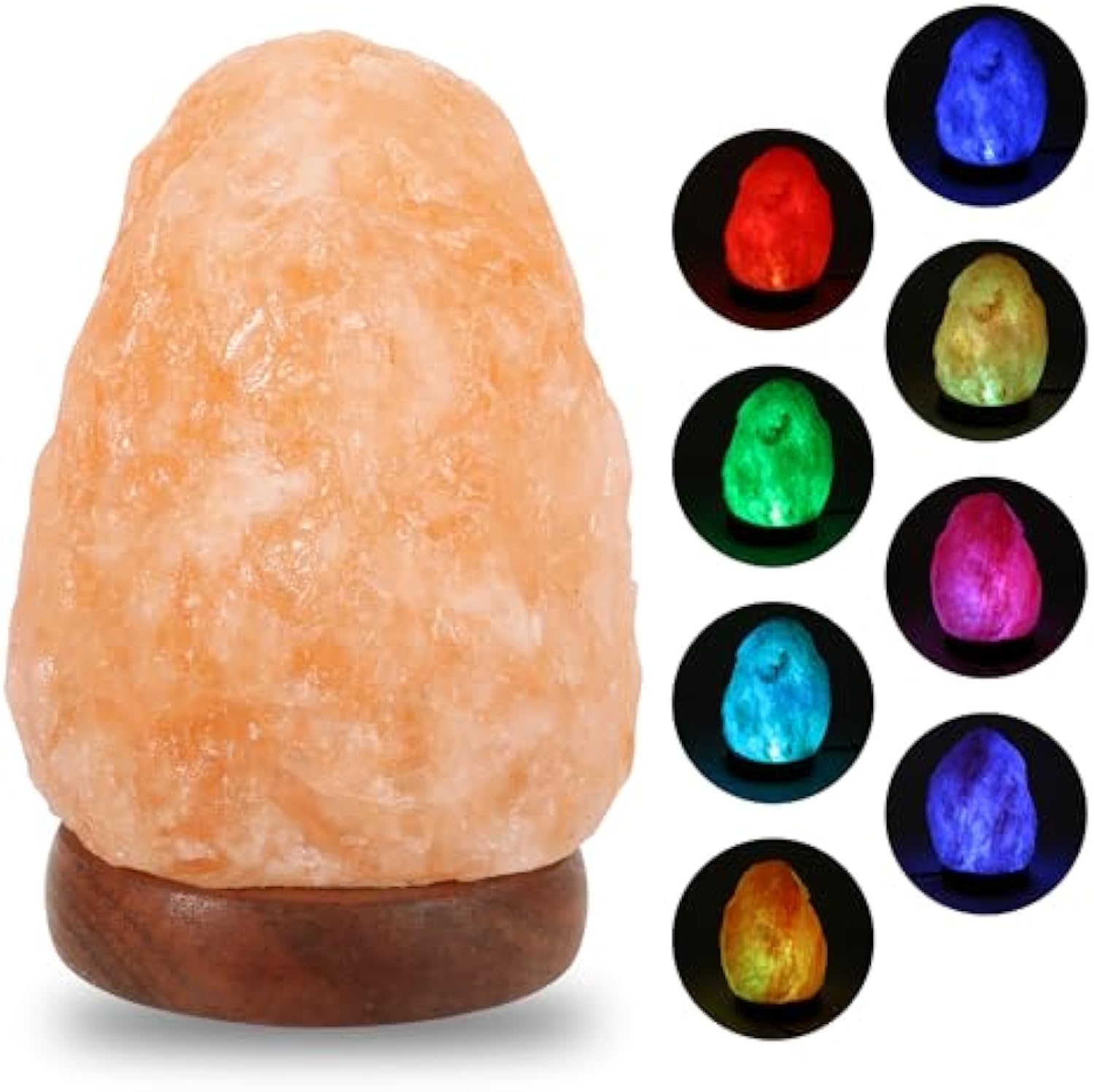 Himalayan Salt Lamp - Organik Malzeme Himalaya Tuz Lambası 7