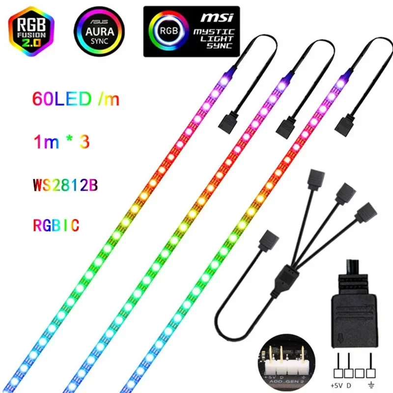 Decor Lighting Address - PC LED Şerit Işık WS2812b ARGB