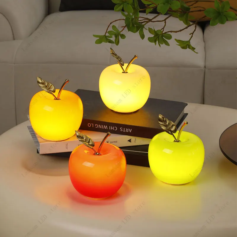 Decor Lighting Cy - AAA Pil ile Çalışan LED Elma