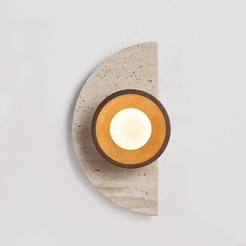 Decor Lighting Cy - Tasarımcının Yaratıcı Yarı Dairesel Doğal Taş