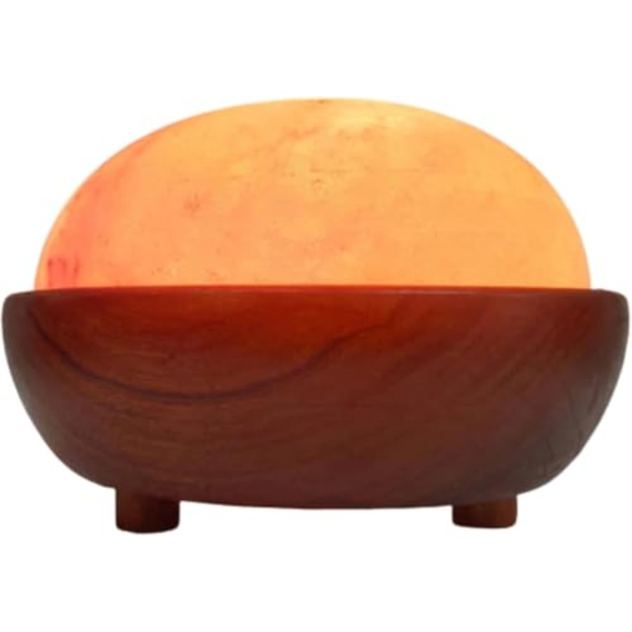 Himalayan Salt Lamp - Himalaya Pembe Tuz Ayak Detoks Kubbe