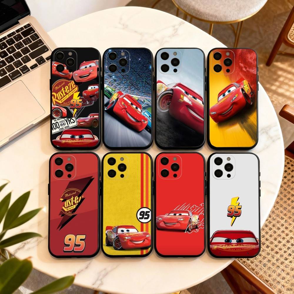 Lighting Mcqueen Decor - Flash M-McQueen Red-95 Arabalar Telefon Kılıfı