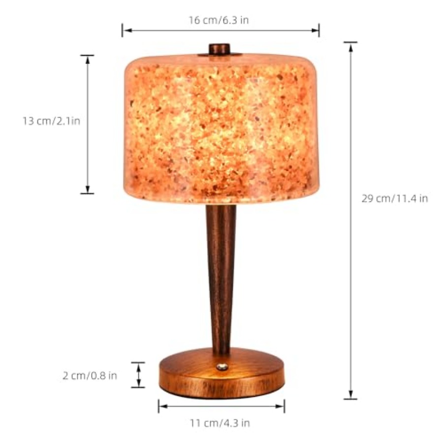 Dokunmatik dimmer kontrollü tu - Himalayan Salt Lamp incelemesi ve fiyatı