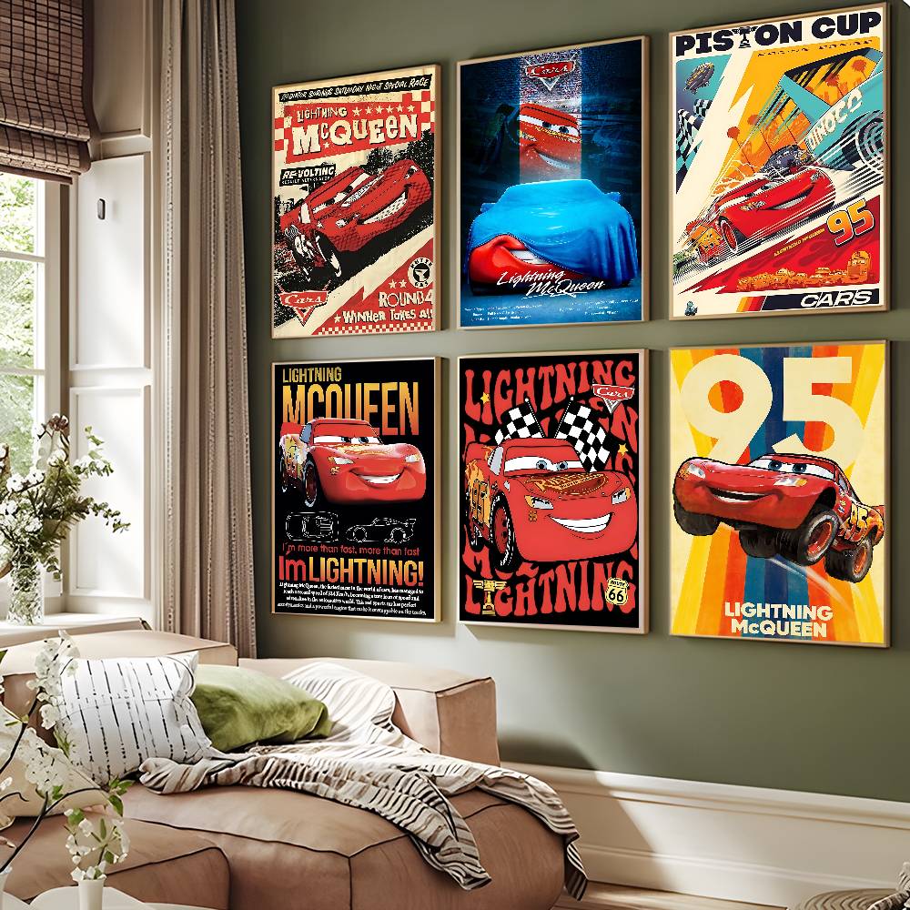 L-Lightning ÇİZGİ FİLM M-McQue - Lighting Mcqueen Decor incelemesi ve fiyatı