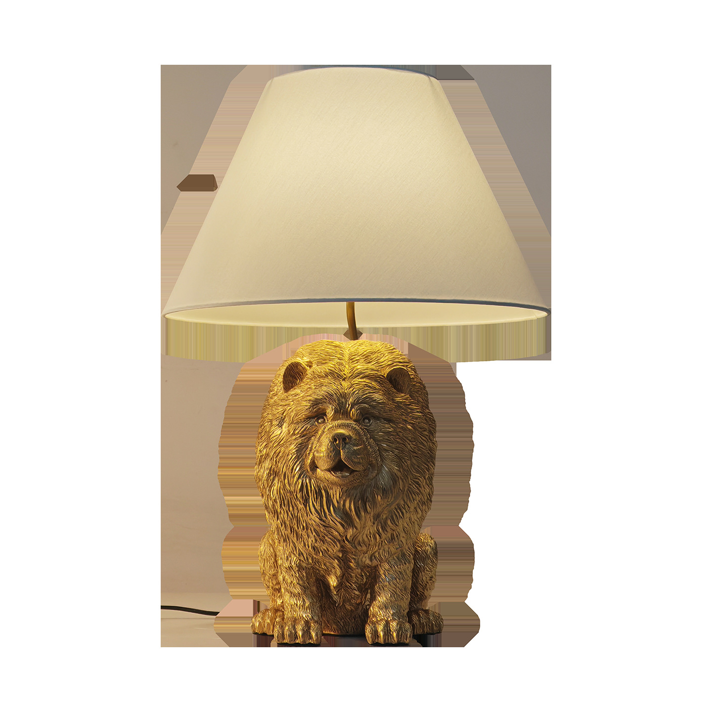 Yaratıcı Chow Chow Hayvan Figü - Lighting Decorative incelemesi ve fiyatı