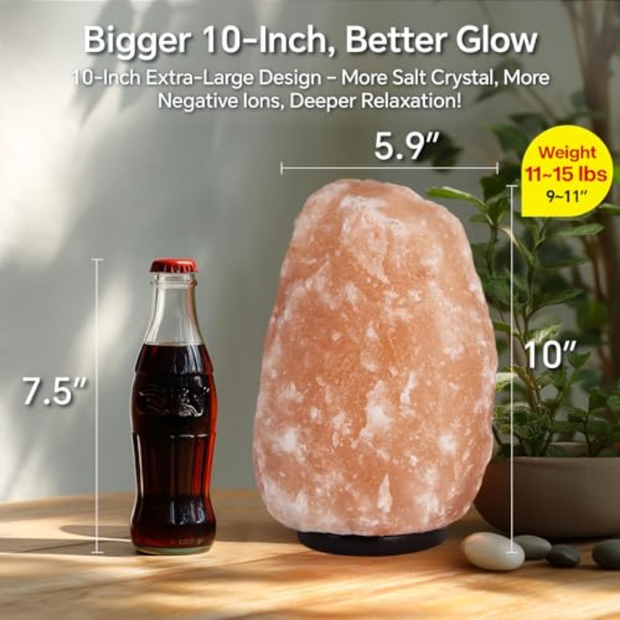 Himalaya Tuz Lambası - 9-11 İn - Himalayan Salt Lamp incelemesi ve fiyatı