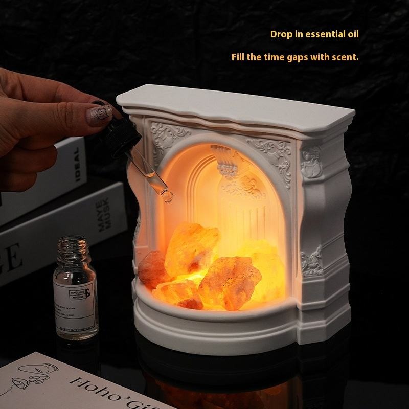 Ev Masaüstü Şömine Heykeli Aro - Himalayan Salt Lamp incelemesi ve fiyatı